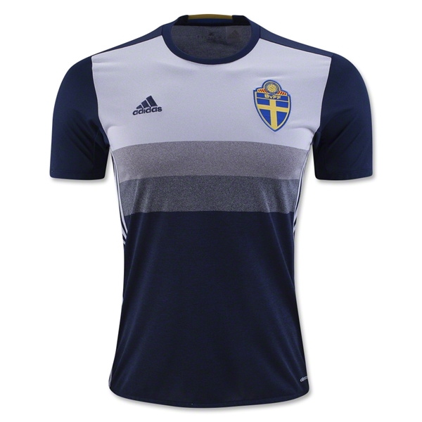 Sweden 2016 Away Soccer Jersey