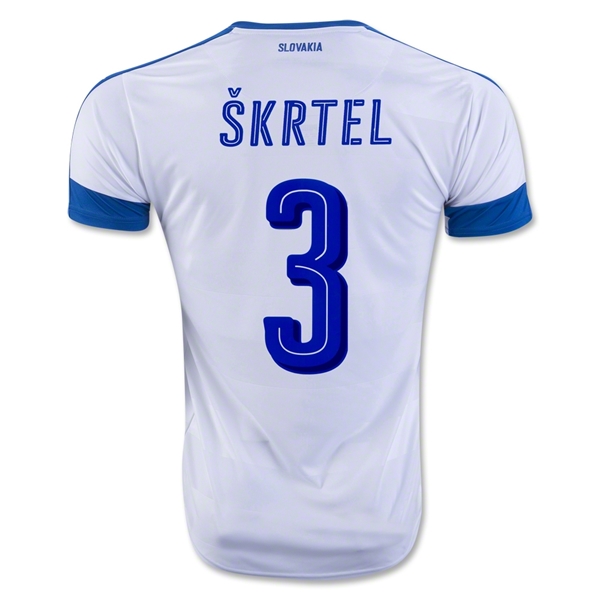 Slovakia Euro 2016 Skrtel #3 Home Soccer Jersey