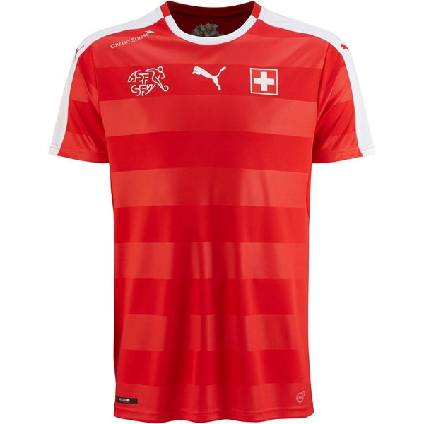 Switzerland Euro 2016 Home Soccer Jersey