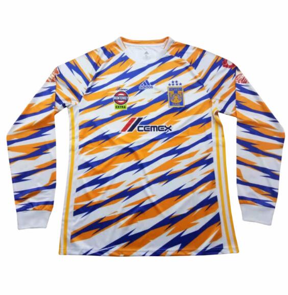 Tigres 19/20 3rd Away Long Sleeve Soccer Jersey Shirt