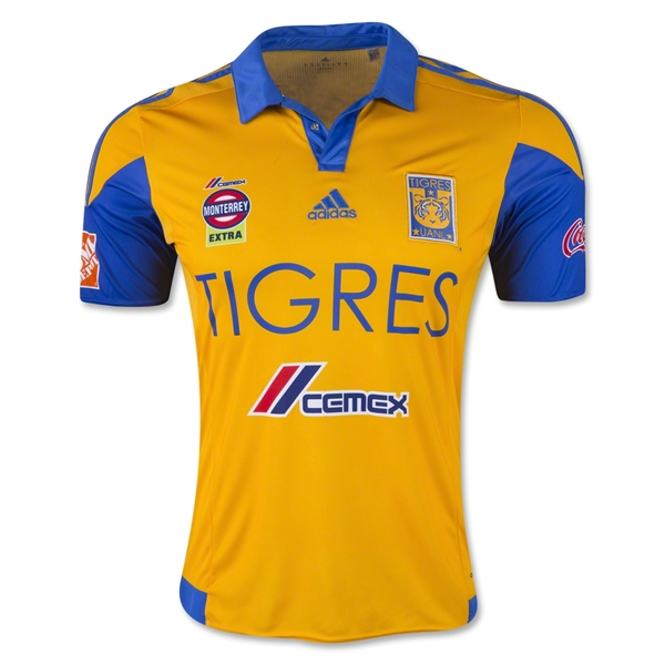 Tigres 2015-16 Home Soccer Jersey