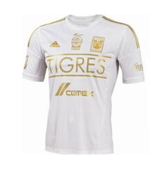 2015/16 Tigres UANL Away Soccer Jersey White