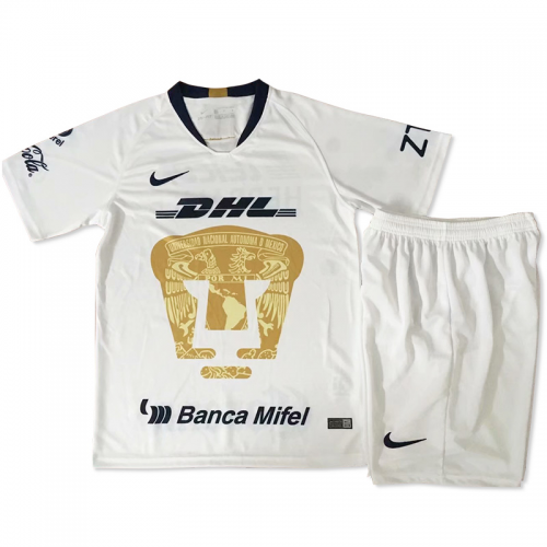 Kids UNAM 18/19 Home Soccer Kits (Shirt+Shorts)