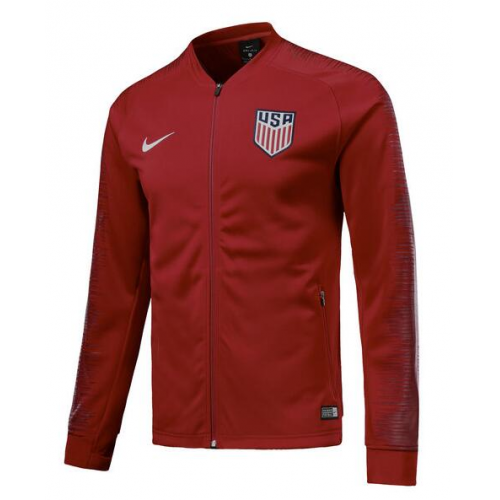 USA 2018 Training Jacket Red