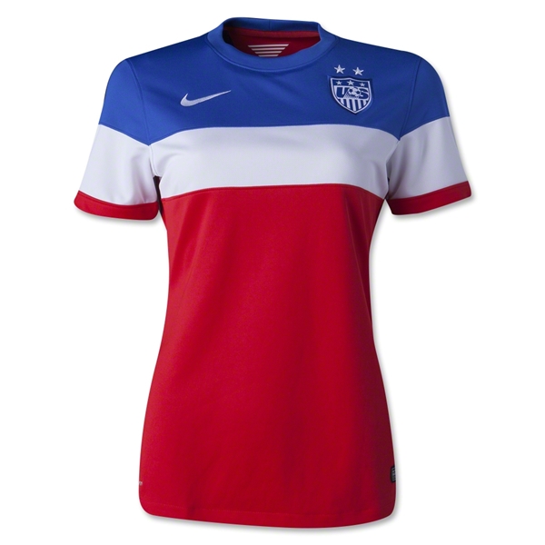 USA 2014 Women's Away Soccer Jersey