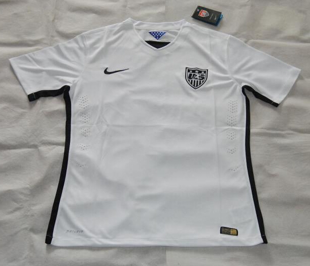 2015/16 USA Home Soccer Jersey White
