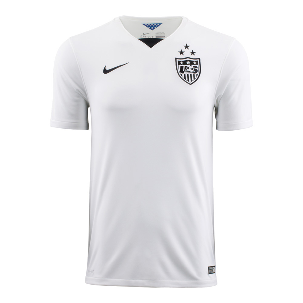 2015/16 USA 3 Stars Home Soccer Jersey White