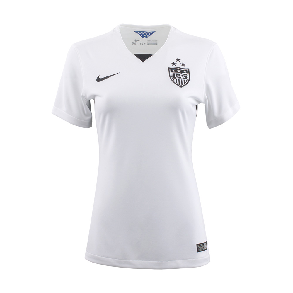 USA 3 stars Women's Home Soccer Jersey 2015