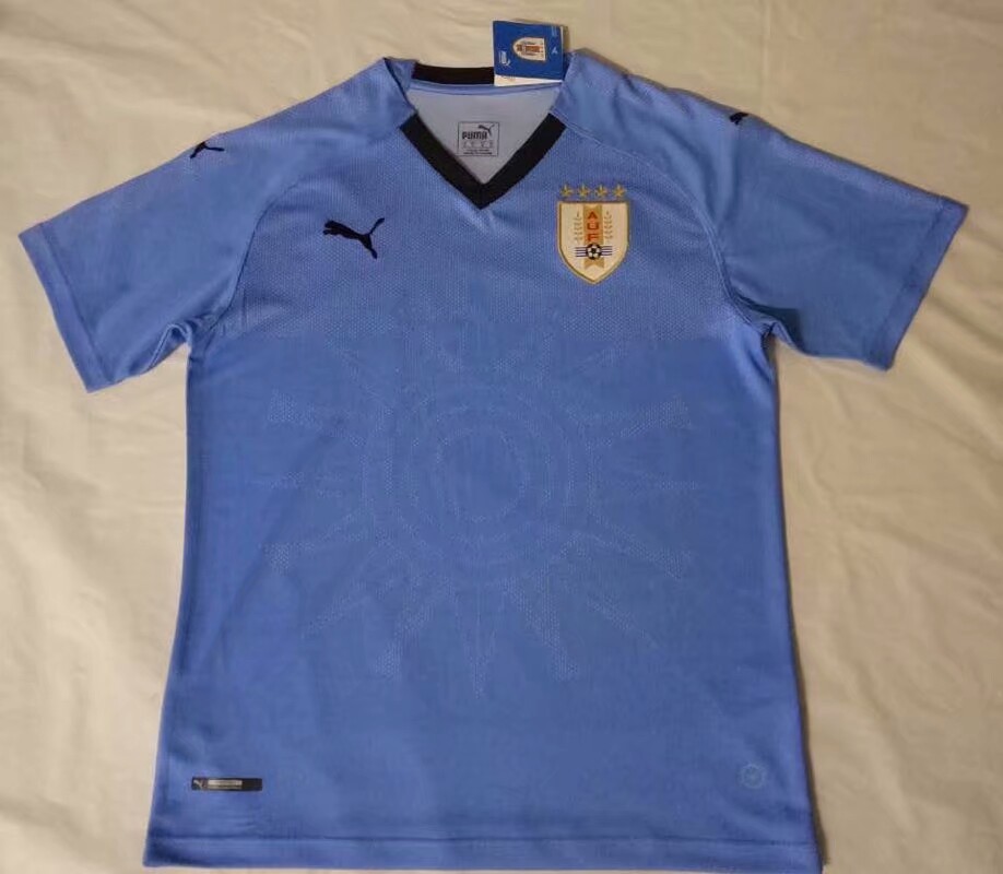Uruguay 2018 world cup Home Socccer Jersey Shirt