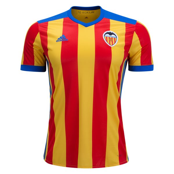 Valencia 2017/18 away soccer jersey