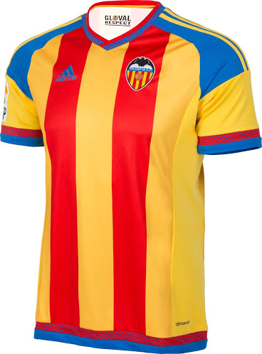 Valencia 2015-16 Away Soccer Jersey