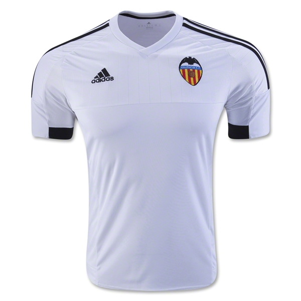 Valencia 2015-16 Home Soccer Jersey