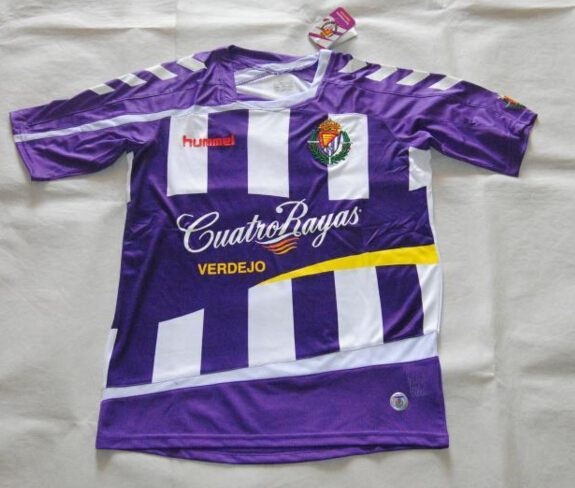 Real Valladolid 2015-16 Home Soccer Jersey