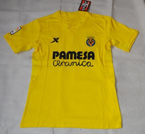 Villarreal 2015-16 Home Soccer Jersey