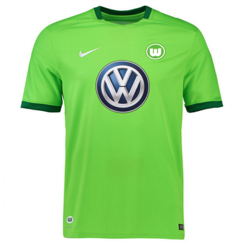 Wolfsburg 2017/18 Home Soccer Jersey